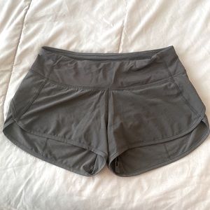 Lululemon Black Speed Up Lined Shorts